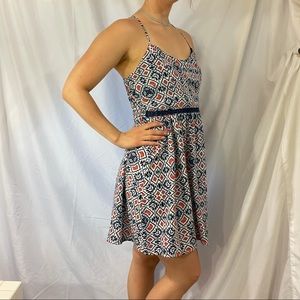 patterned sundress